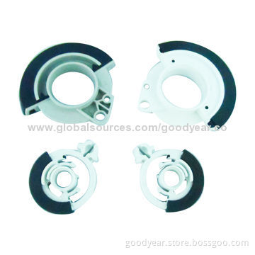 Precision Insert Injection Parts, 2K Shot, OEM and ODM Orders Accepted